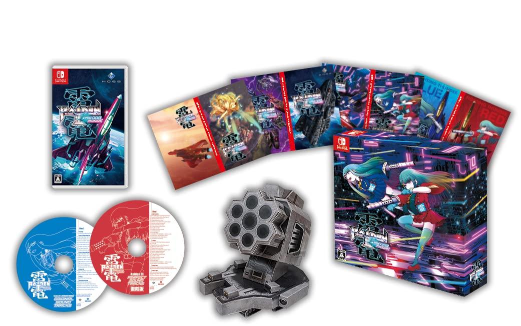 Raiden III x MIKADO MANIAX Ограниченное издание - Nintendo Switch [Официальный японский набор в физической коробке] белый