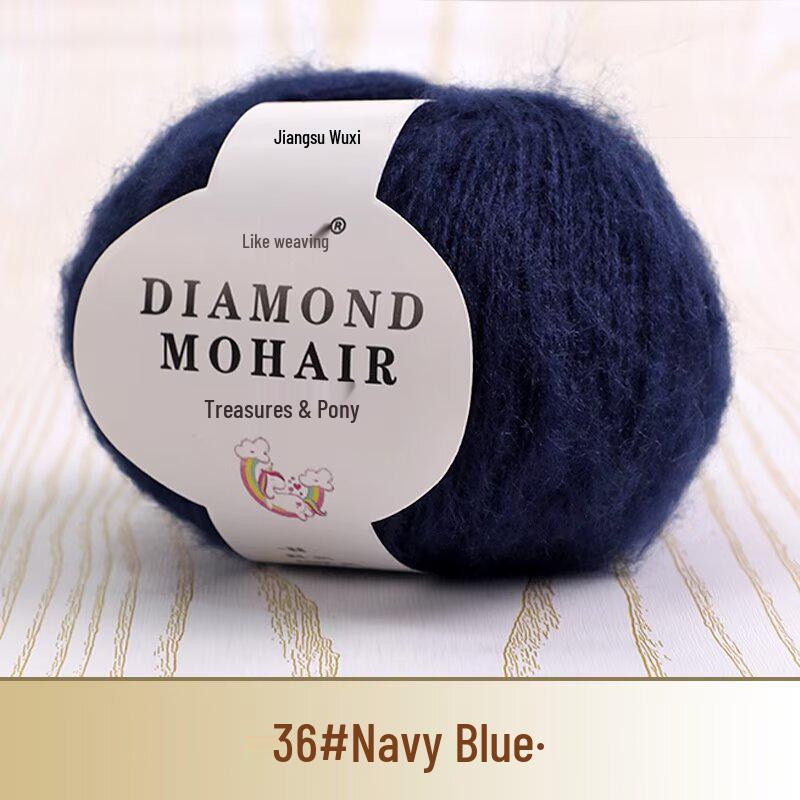 

Мохеровая шенильная пряжа для вязания крючком тапочек