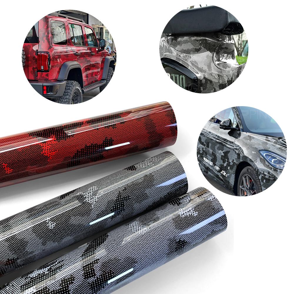 Car Accessories Motorbike Vinyl Film DIY Decorative Stickers Python Pattern Colour Change Film Auto Waterproof Protective Film