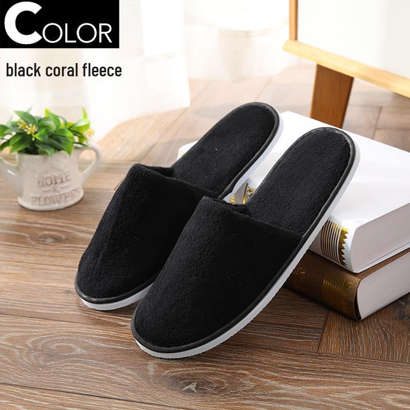 Disposable Coral Slippers for Hotels, B&Bs, Aviation, and Beauty Salons