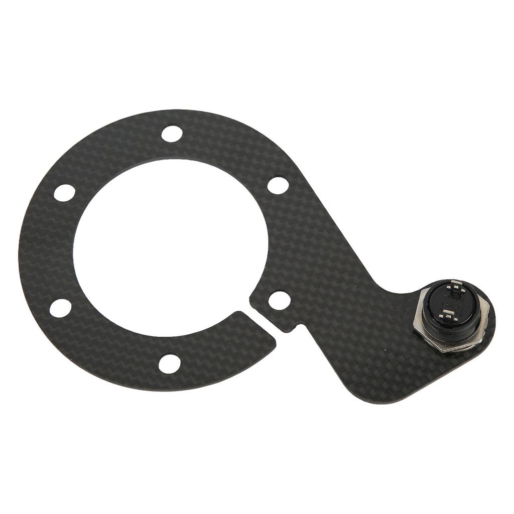 Steering Wheel Horn Button 6 Hole Carbon Comfortable Touch Sensitive Replacement For
