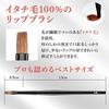 MC Collection Lip Beakers Makeup Brush Lip Weasel Made in Brush, (Professional Brush, 100% Hair, Japan)