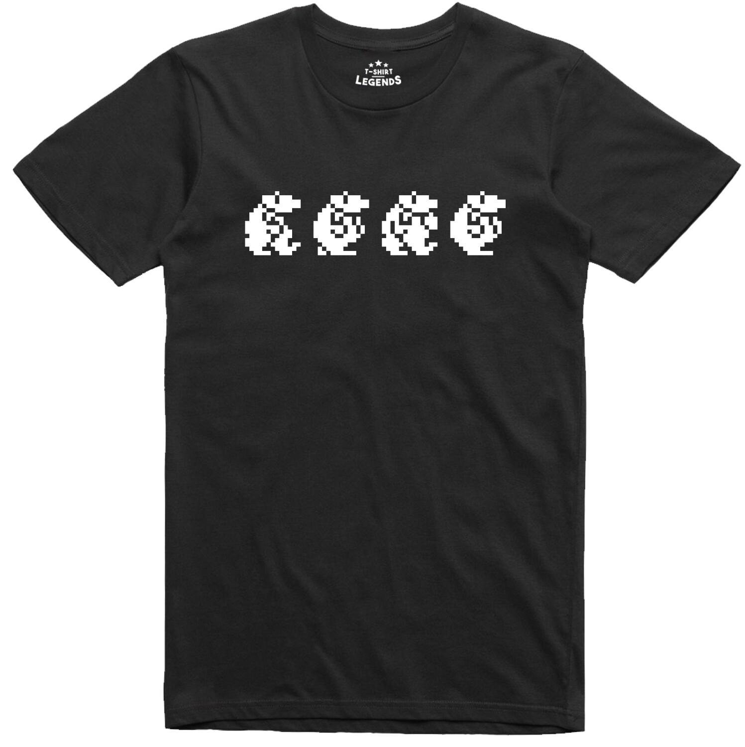 Monty Mole Spectrum 48k T Shirt Commodore 64 8 Bit Officially licensed S