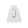 Fila Simple Letter Logo Casual Knit Hoodie Men Hoodies Standard-White F11M249203F-WT