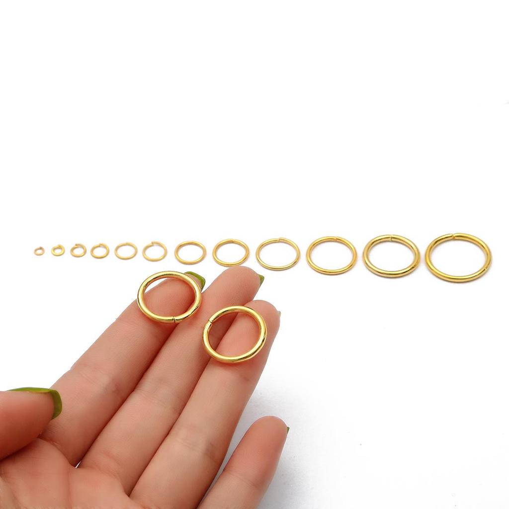 3-7mm DIY Open Ring for Bracelets and Earrings - Handmade Connector Accessory