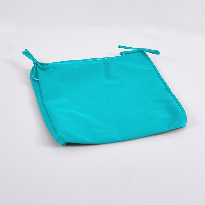 Outdoor Waterproof Cushion Cover, Garden Courtyard Sofa Rattan Chair Seat Pad Replacement, Anti-slip Lace-up Bench Cushion Cover