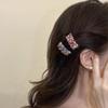 Blingbling Colorful Rhinestones Hairpin Shiny Bangs Clip Sweet Zircon Hairpin  Daily