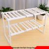 Retractable Under-Sink Multi-Layer Bathroom & Kitchen Storage Rack