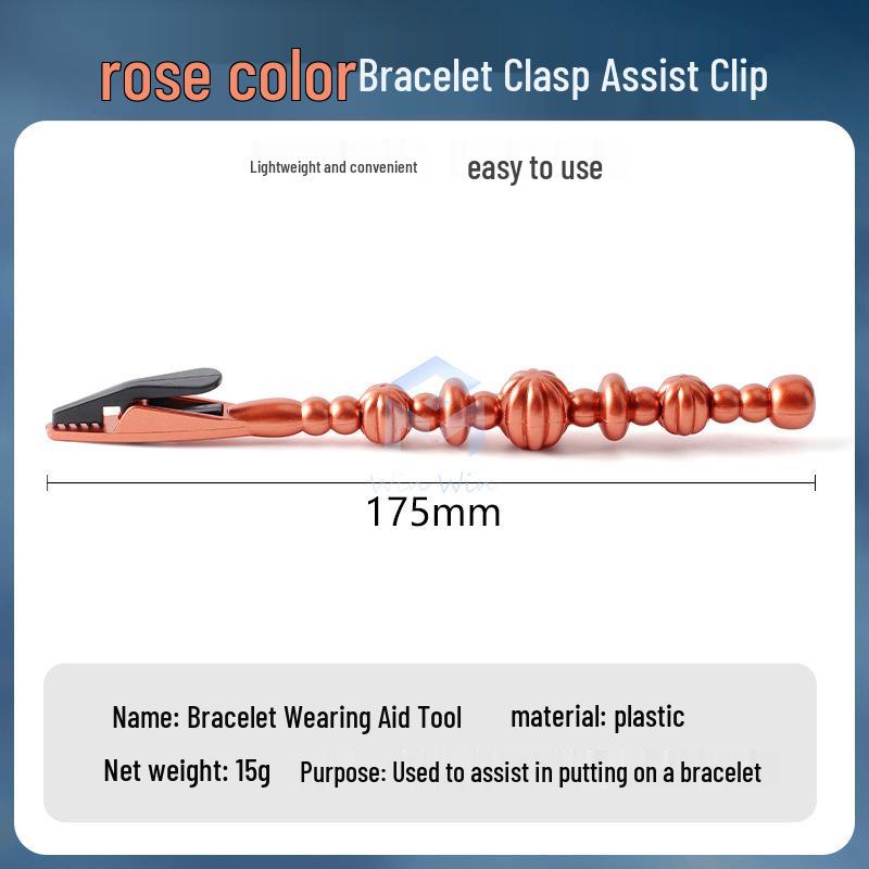 Women's Bracelet Clasp Helper - Effort-Saving Assist Clip for Easy Jewelry Wearing