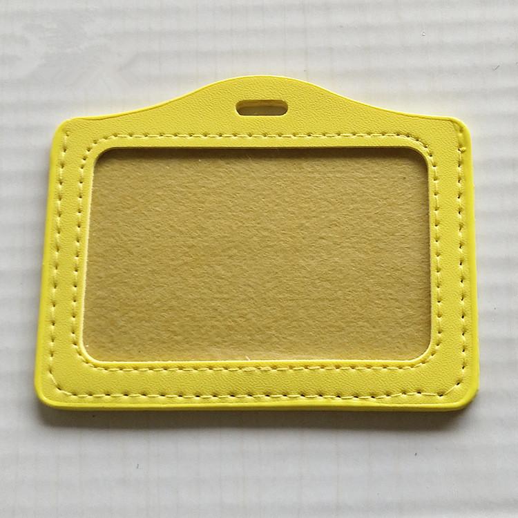 1PCS Work Credit Card Holders Cute Student Card Cover Case Name ID Card Cover Work Identity Badge Bags