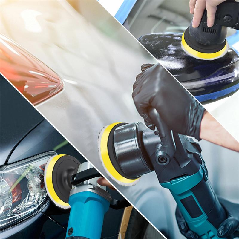 7Pcs/Set 4Inch Car Polishing Waxing Buffing Wheel Pad Car Polisher Kit For Auto Car Paint Care Car-Styling