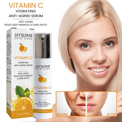 Vitamín C Hydratační & Proti vráskám Esence Péče o pleť Hydratační, Vyživující, Rozjasňující & Rozjasňující Vyblednutí skvrn & Vrásek