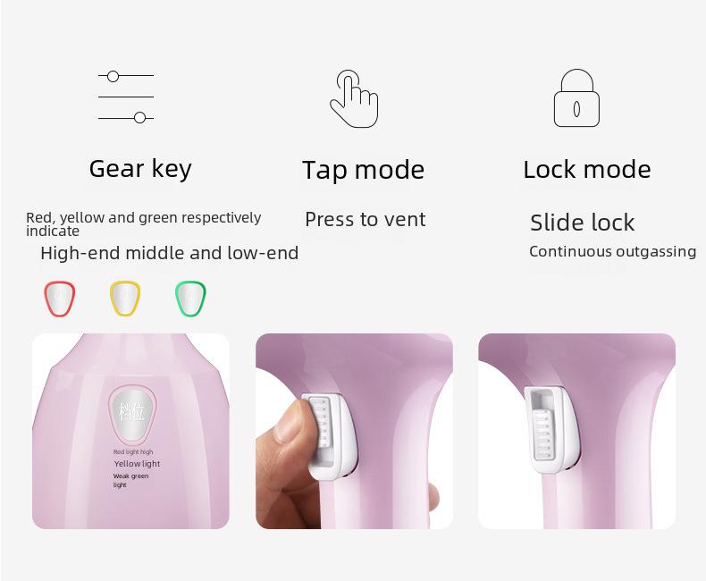 Fier de călcat cu abur portabil, pliabil, pentru haine – standard european și britanic