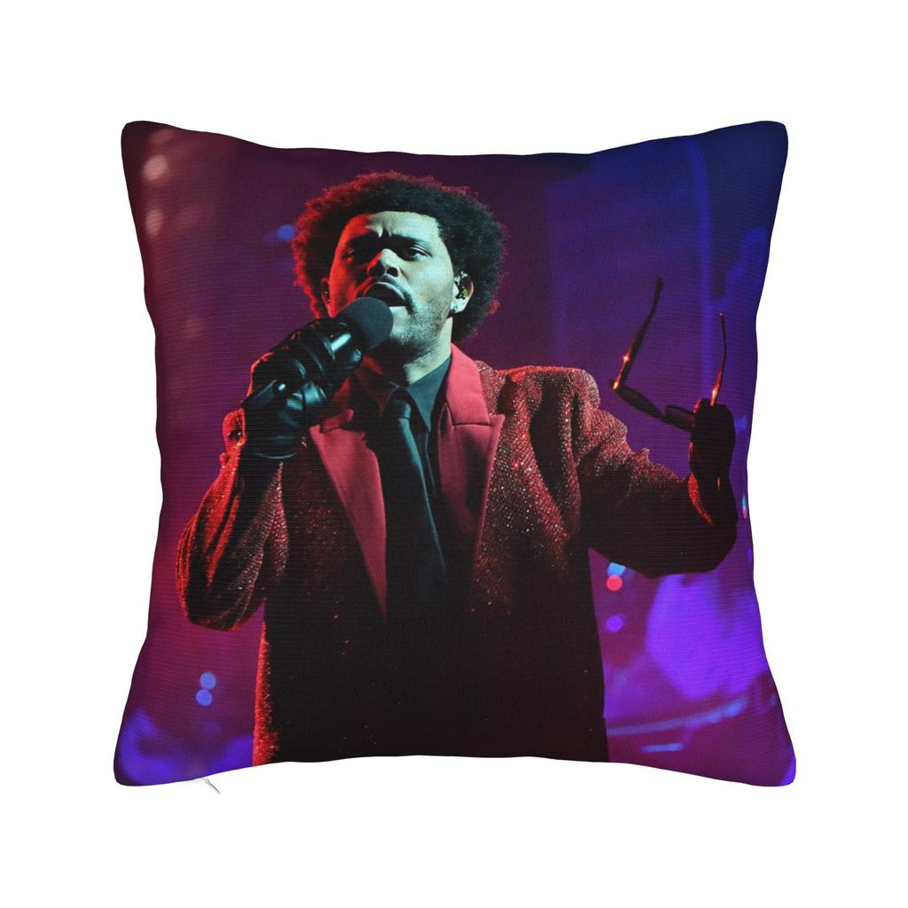 The Weeknds Rapper Singer Pillowcase Soft Cushion Cover Decorative Pillow Case Cover Living Room Square