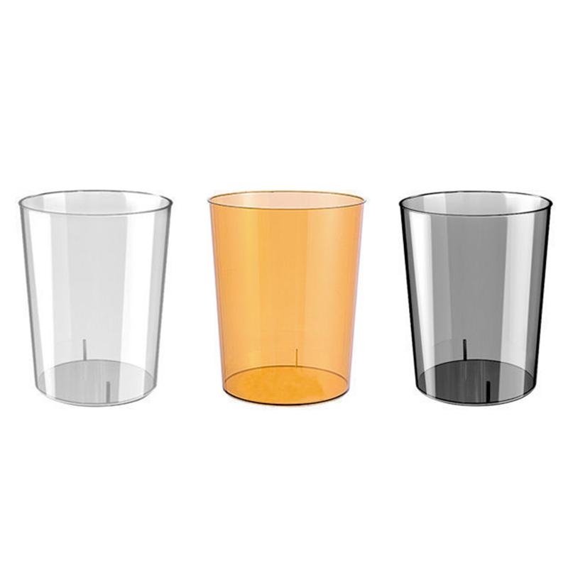 Transparante Prullenbak Zonder Deksel Afvalbak Thuis Kantoor Bureau Afval Afvalcontainer Afvalmand Keuken Vuilnisbak