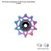 Experience Smooth Riding with 10 12 14 16T Aluminum Bicycle Derailleur Jockey Wheels Ceramic Bearings