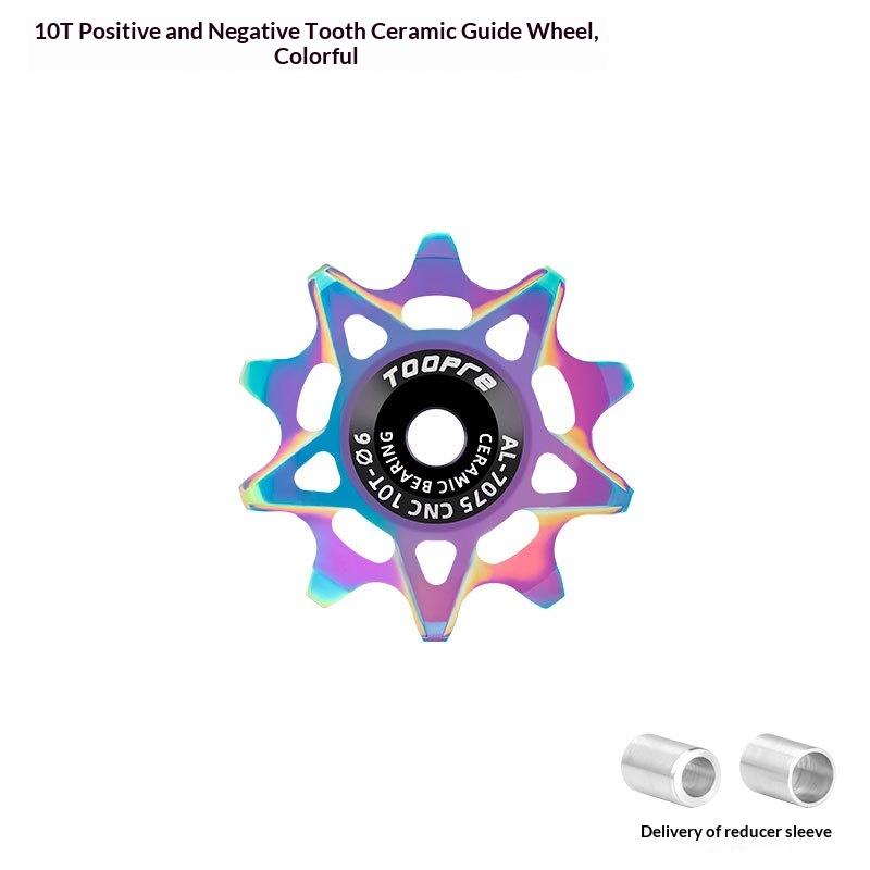 Experience Smooth Riding with 10 12 14 16T Aluminum Bicycle Derailleur Jockey Wheels Ceramic Bearings