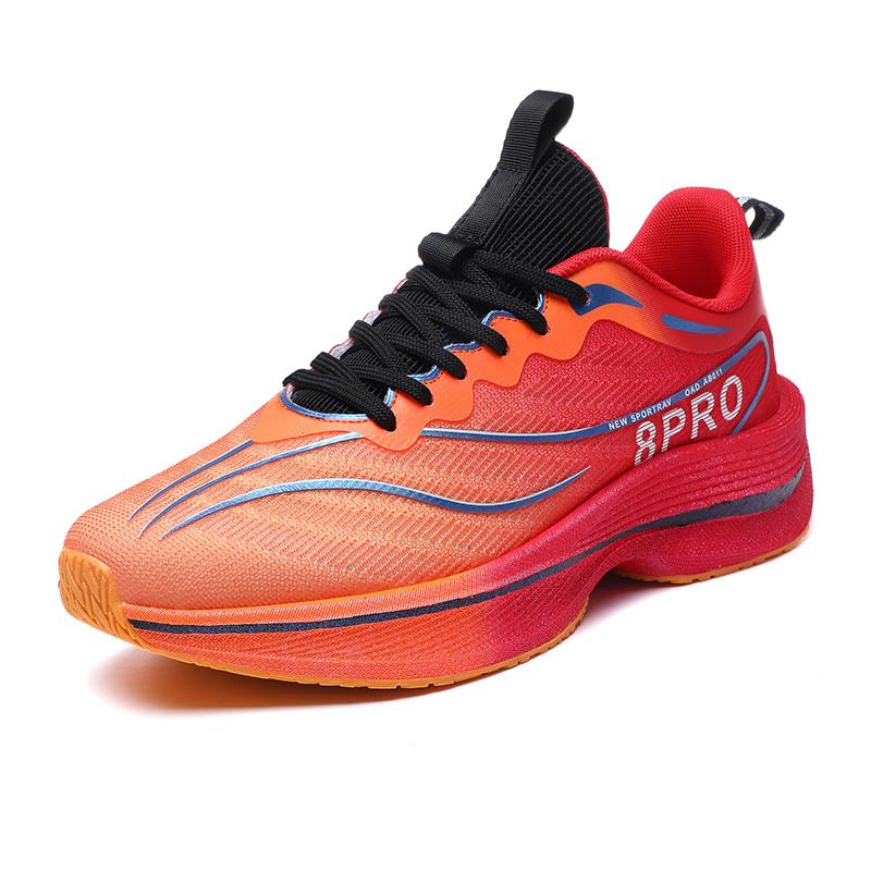 

2025 new men s shoes young middle school sports shoes ultra-light professional shock absorption sports running shoes 43
