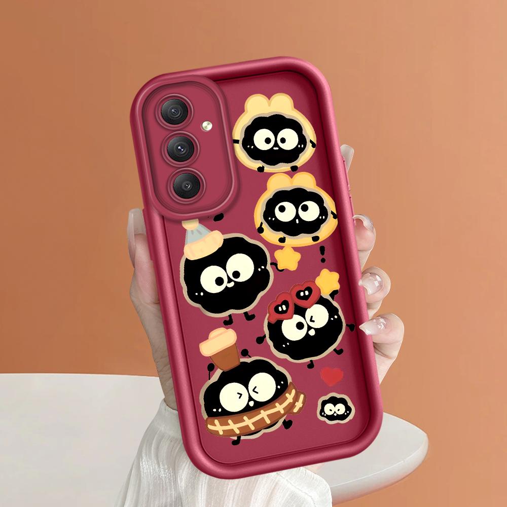 

Мягкий силиконовый квадратный чехол с рисунком лестницы для телефона, полное покрытие, противоударный защитный резиновый чехол для камеры для Samsung Samsung S24 Ultra 5G темно-красного