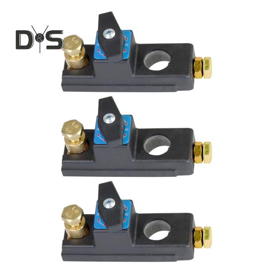 1/2/3Pcs Battery Disconnect Switch Pure Copper Heavy Duty Battery Shut Off Switch High Current Master Battery Power Cut Isolator Kill Switch Quick