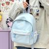 Schoolbag Korean Ins Niche Gentle Lace Junior High School Backpack Large Capacity Secondary School Bag Female Backpack