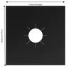 4PCS Anti-dirty Gas Stove Protector Oil-resistant Kitchen Stove Liner Covers  Restaurant
