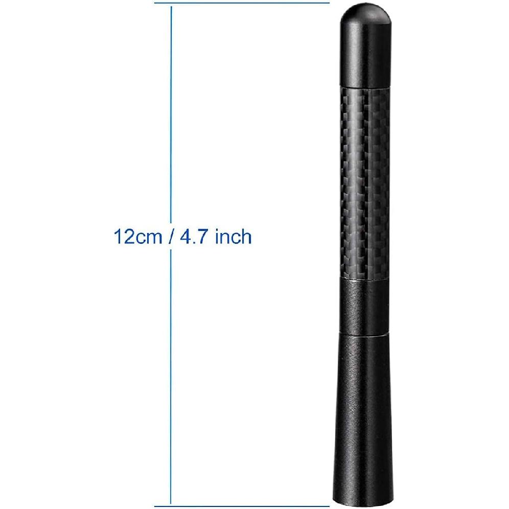 Bingfu Car Radio Stereo Antenna Mast Carbon Fiber Truck Universal Antenna Replacement