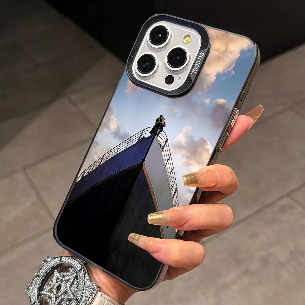 Titanic Phone Case For iPhone 17,16,15,14,13,12,11 Plus,Pro Max,XS,Colorful Silver Black Cover
