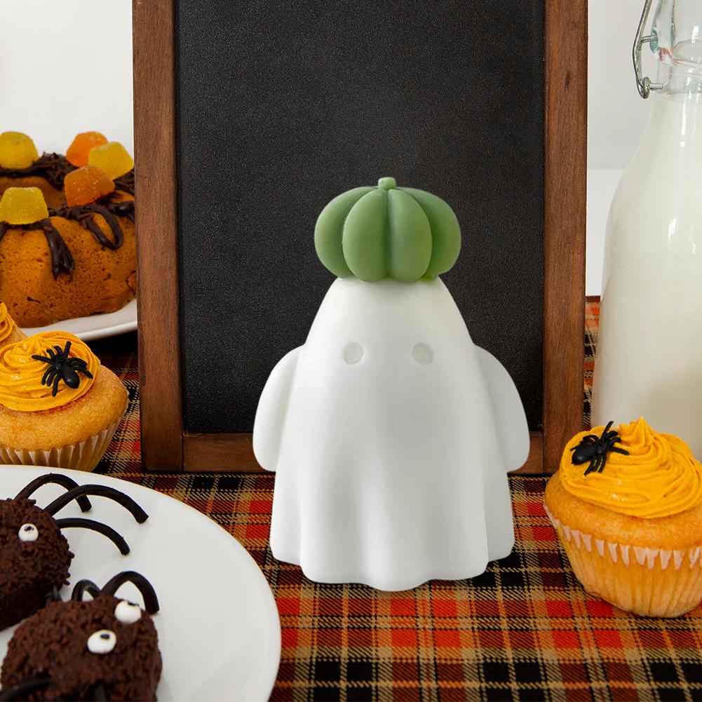 Halloween Geist Harzform DIY Kürbis Geist Dekorationen Gießform Gipsform für Epoxidharz Kerze Seife Halloween Deko