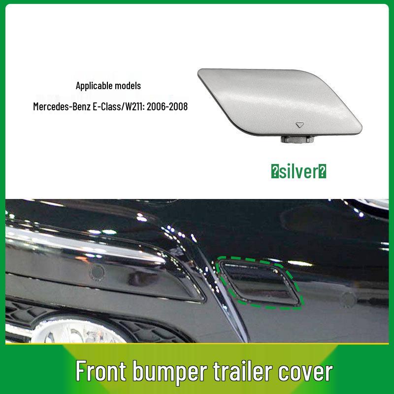 Mercedes-Benz E-Class (2006-2008) Front Bumper Trailer Cover W211 - Part Number 2118851022