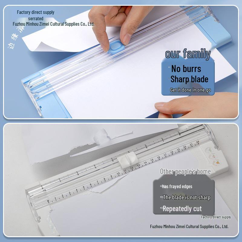 Dual-Function A4 Paper Cutter for Office & Craft Use