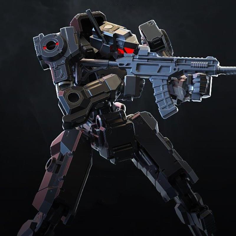 Assembled Mecha Model Toy with Detachable Movable Joints Build Kit for Anime Hobbyists Birthday Present