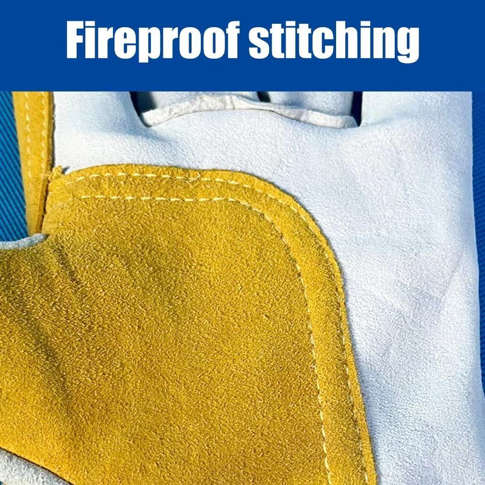 Thick Welding Gloves Long Mechanic Glove New Labor Gloves