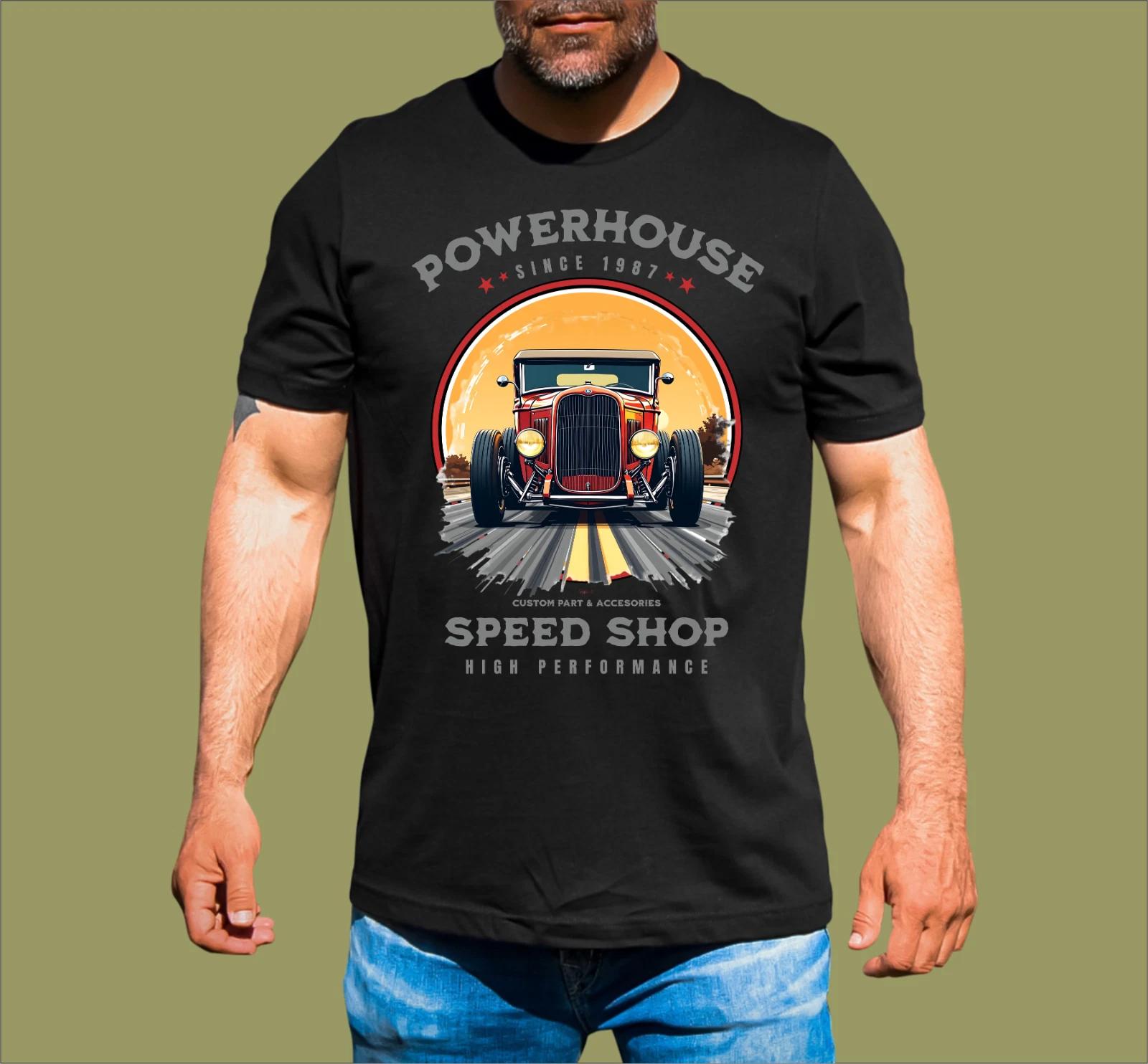HOT ROD POWERHOUSE SPEED SHOP T-SHIRT 2XL