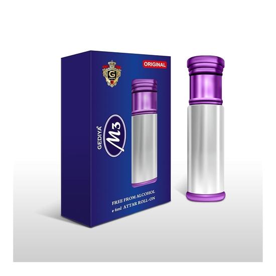 

GEDIYA M3 Roll-on Attar Perfume для женщин и мужчин (6ml)