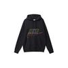 Nike Letter Logo American Vintage Embroidered Hoodie And Fleece Warm Cuffed Pants Sweatshirt Set Men Sweatshirt Set Black DX0542-010+CD3130-010
