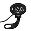 Universal Motorcycle Electronic Voltmeter Waterproof Dust-proof LED Watch Digital Display Panel Meter Motorcycle Accessories