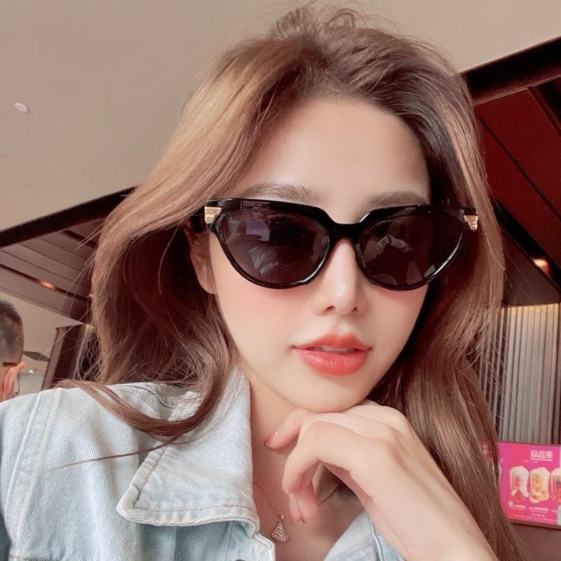 Fashion Fox Head Sunglasses Women'S Sunglasses Ins Large Frame Glasses Classic Driving Street Shot