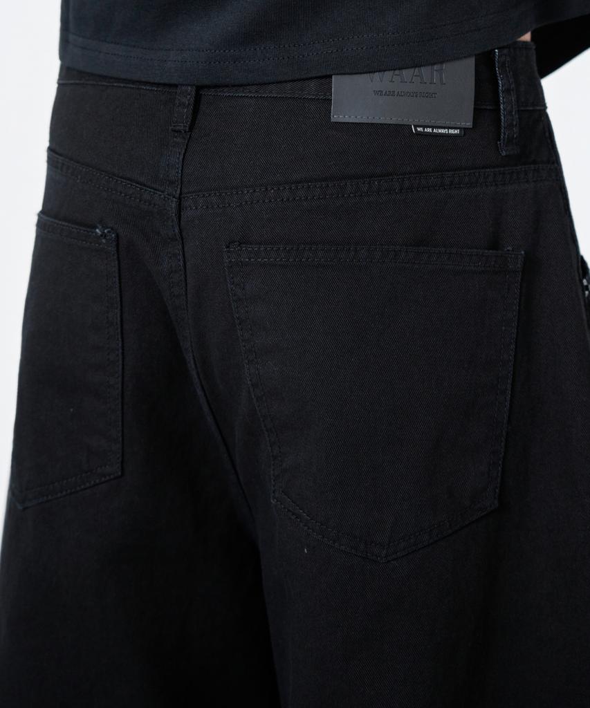 WAAR M292 Cation Wide Pants_Black