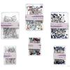 50/100Pcs DIY Sewing Crafts Pins Sewing Accessories Safety Pins Glass Ball Head Pins Mixed Colors Straight Quilting Needles Pin