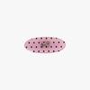 [2EA 1SET] POLKA DOT RIBBON HAIRPIN_PINK