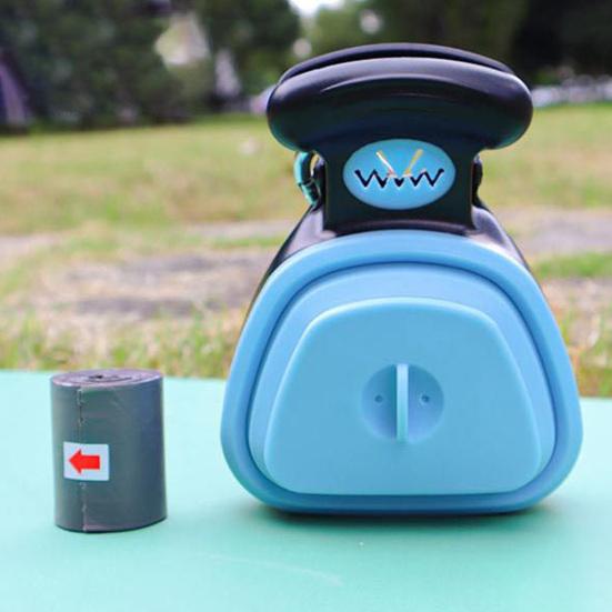 Pooper Scooper Dog Pet Travel Foldable Pick Up Animals Waste Litter Picker