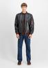 Зимняя куртка Alpha Industries Ma-1 Leather Lf Jacket (138121) black
