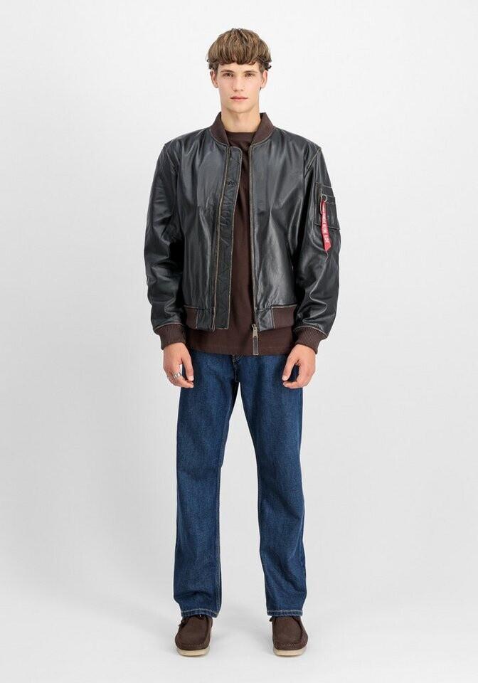 Зимняя куртка Alpha Industries Ma-1 Leather Lf Jacket (138121) black