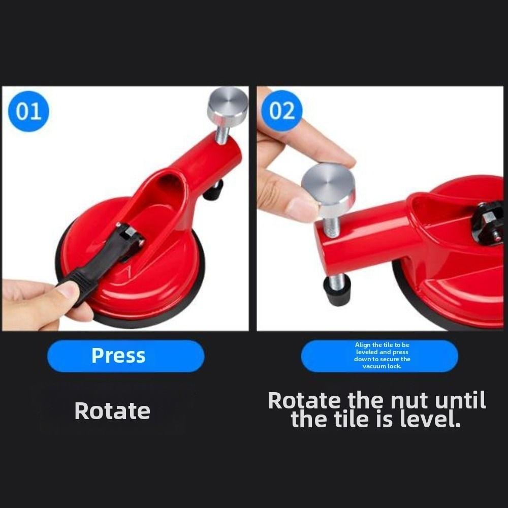 Suction Cup Rock Slab Patchwork Aluminum Zinc Zinc Alloy Tile Tightening Tools  Construction