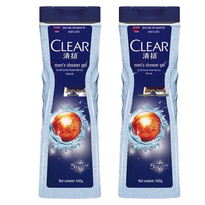 

CLEAR Men Active Sport Balancing Oil Control Body Wash (2 x 400g)