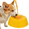 Slow Feeder Lick Mat for Dogs Spill Proof Liquid Slow Feeder Bowl with Non Slip Base Interactive Lick Pad for Yogurt Broth Paste Pet Calming Tre