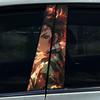 1/2PCS Anime Demon Boy Car Center Pillar Sticker B-Pillar Protective Film Decoration Decals
