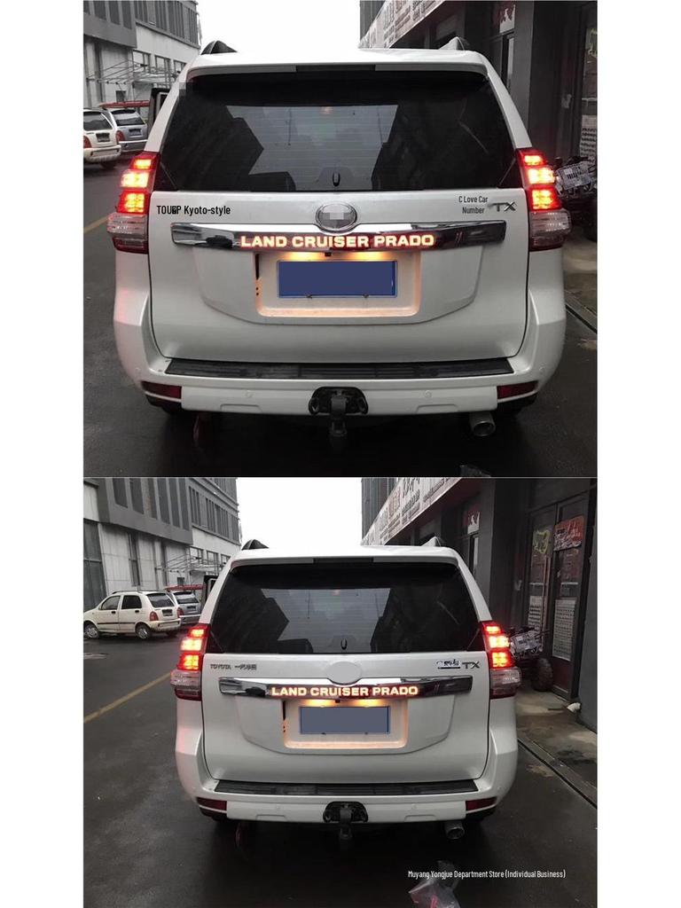 LED Tailgate Trim Strip for Toyota Prado 2014-2023: Stylish Trunk Decoration