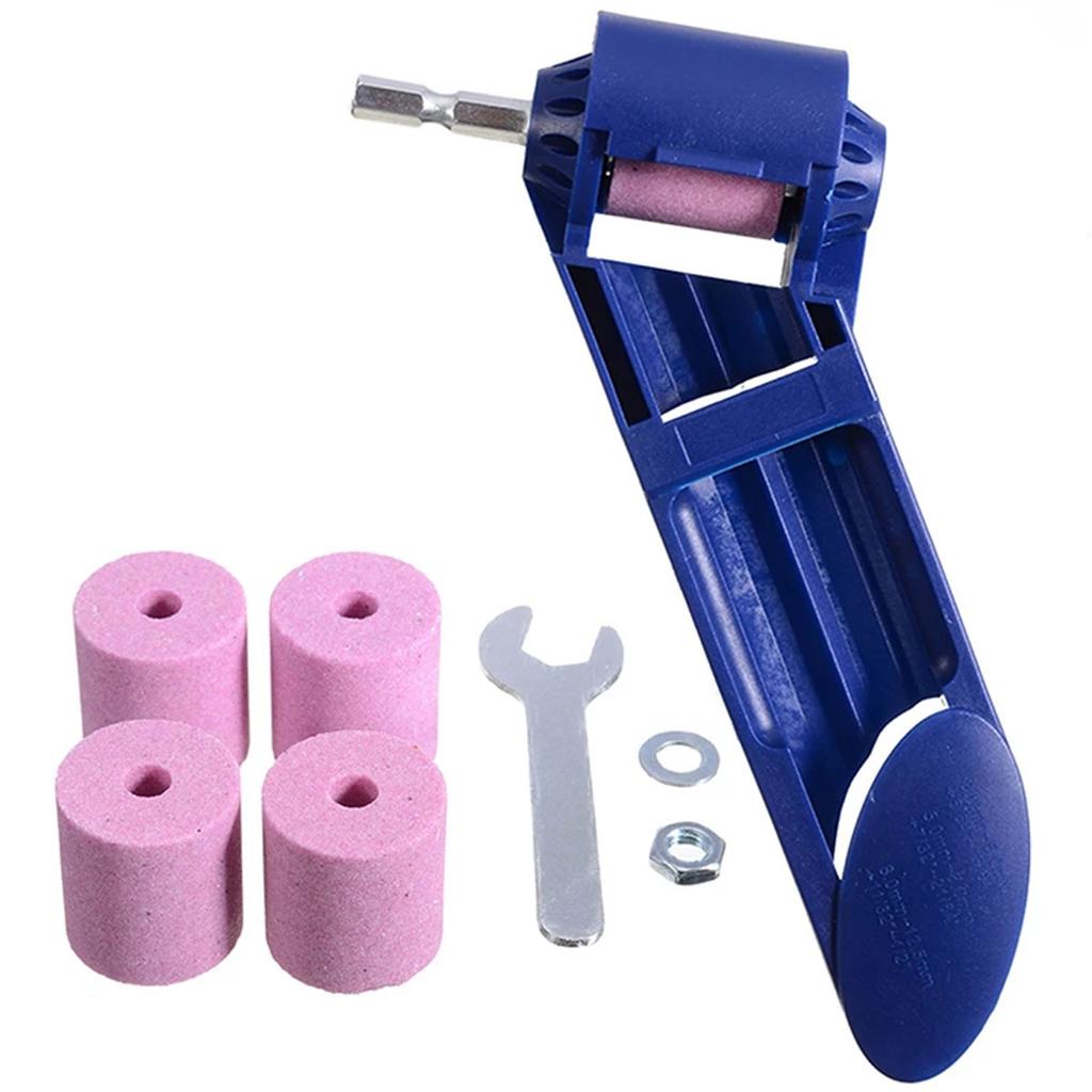 Drill Bit Sharpener with Diamond Grinding Wheel Sharpening Drill Bit Tool for Metal Iron Drill Polishing Drill Grinder Grinding
